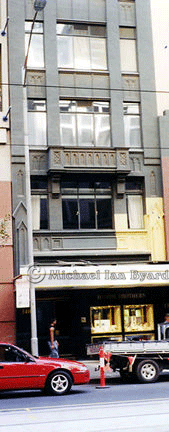 Upper part of Burns Philp Building